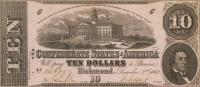 Gallery image for Confederate States of America p52c: 10 Dollars